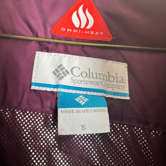 Columbia Women's Deep Purple Omni Heat Coat EUC - Picture 8 of 9
